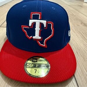 Texas Rangers New Era Cap Size 7 1:4 Brand New